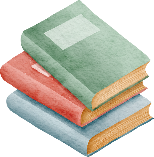 Book Watercolor Illustration